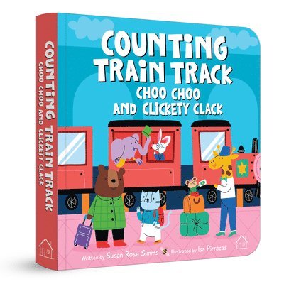 Susan Rose Simms - Counting Train Track Choo Choo and Clickety Clack, Kartonnage