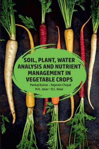 Pankaj Kumar, Rajaram Choyal, M.K. Jatav, R.C. Balai - Soil, Plant, Water Analysis and Nutrient Management in Vegetable Crops, Häftad