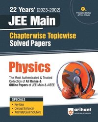 bokomslag 22 Years Chapterwise Topicwise (2023-2002) JEE Main Solved Papers Physics