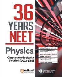bokomslag 36 Years' Chapterwise Topicwise Solutions NEET Physics 1988-2023