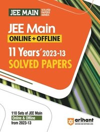 bokomslag 11 Years' JEE MAIN Solved Paper (2013-2023) Online & Offline