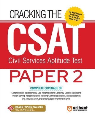 Arihant Cracking The CSAT (Civil Services Aptitude Test) Paper-2 1