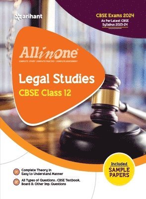 Arihant All In One Class 12th Legal Studies for CBSE Exam 2024 1