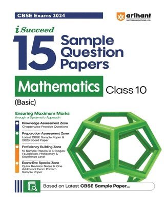 Arihant CBSE Sample Question Papers Class 10 Mathematics (Basic) Book for 2024 Board Exam 1