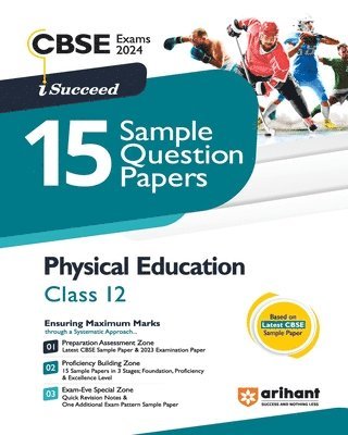 Arihant CBSE Sample Question Papers Class 12 Physical Education Book for 2024 Board Exam 1