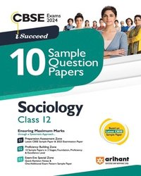 bokomslag Arihant CBSE Sample Question Paper Class 12 Sociology Book for 2024 Exam