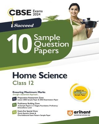 Arihant CBSE Sample Question Paper Class 12 Home Science Book for 2024 Exam 1
