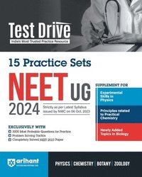 bokomslag Arihant Test Drive 15 Practice Sets For NEET UG 2024