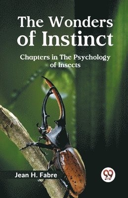 bokomslag The Wonders of Instinct Chapters in the Psychology of Insects