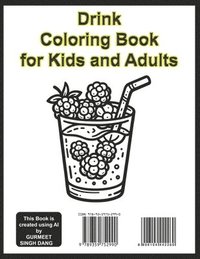 bokomslag Drink Coloring Book for Kids and Adults