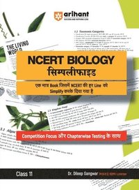 bokomslag Arihant NCERT BIOLOGY Simplified Class 11th