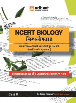 bokomslag Arihant NCERT BIOLOGY Simplified Class 11th