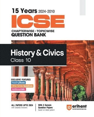 bokomslag ICSE Chapterwise History & Civics 10th