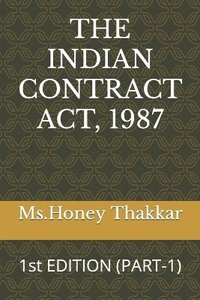 bokomslag The Indian Contract Act, 1987