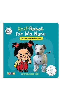 Robot for Ms. Nunu: Stem Baby Board Book Interactive Lift-The-Flap Book for Toddlers Builds Vocabulary Birthday Gift for Kids, Infants, and Newborns (