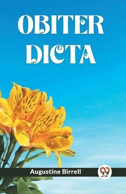 OBITER DICTA (Edition2023) 1