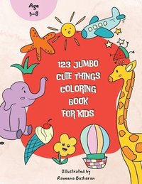 bokomslag 123 Jumbo Cute Things Coloring Book