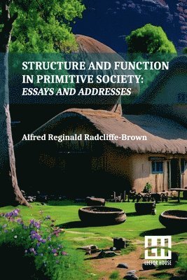bokomslag Structure And Function In Primitive Society