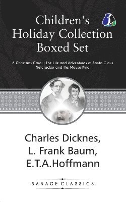 bokomslag Children's Holiday Collection Boxed Set (A Christmas Carol, The Life and Adventures of Santa Claus, Nutcracker and the Mouse King) Set of 3 Books [Paperback]