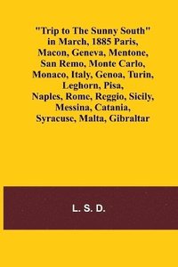 bokomslag Trip to the Sunny South in March, 1885 Paris, Macon, Geneva, Mentone, San Remo, Monte Carlo, Monaco, Italy, Genoa, Turin, Leghorn, Pisa, Naples, Rome, Reggio, Sicily, Messina, Catania, Syracuse,