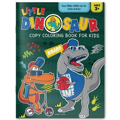 Little Dinosaur Copy Coloring Book for Kids 1