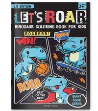 bokomslag Let's Roar Giant Coloring Book for Kids
