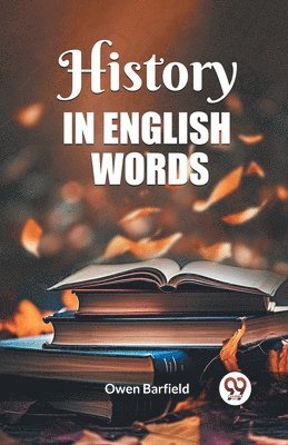 bokomslag History in English words