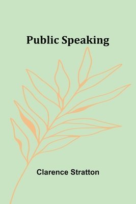 bokomslag Public Speaking