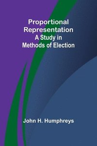 bokomslag Proportional Representation