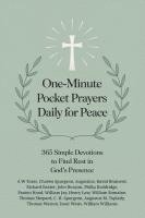 bokomslag One-Minute Pocket Prayers Daily for Peace