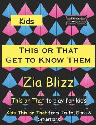 Kids This or That - Get to Know Them: This or That to play among Kids