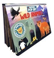 bokomslag Pop Up Wild Animals Book for Kids