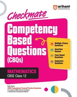 bokomslag Checkmate Competency Based Questions (Cbqs) Mathematics Cbse Class 12