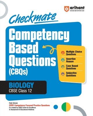 bokomslag Checkmate Competency Based Questions (Cbqs) Biology Cbse Class 12