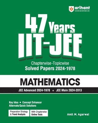 bokomslag Arihant 47 Years Iit-Jee | Mathematics for Jee Main & Advanced