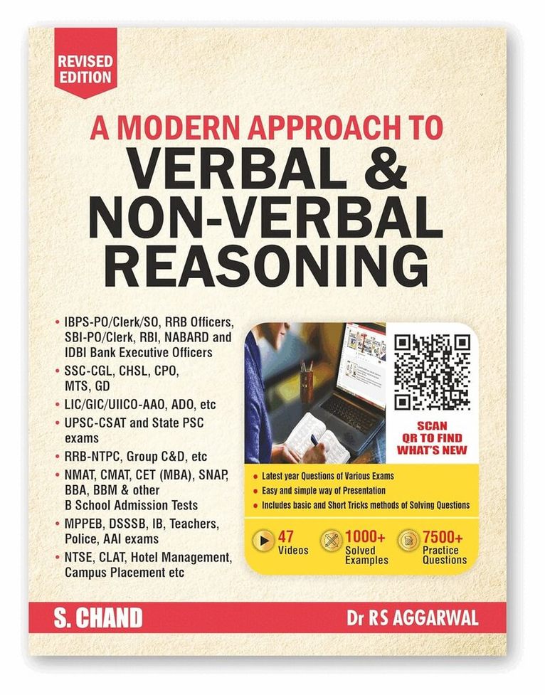R. S. Aggarwal - Modern Approach to Verbal & Non-Verbal Reasoning, Häftad