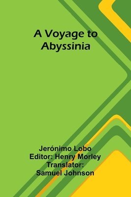 bokomslag A Voyage to Abyssinia