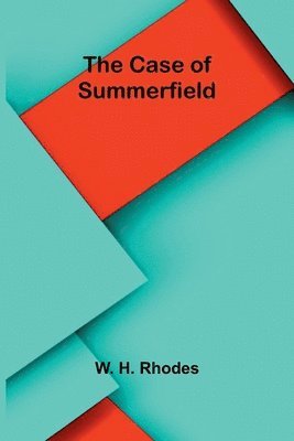 bokomslag Case of Summerfield