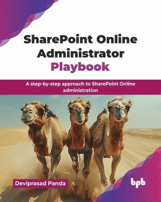 bokomslag SharePoint Online Administrator Playbook
