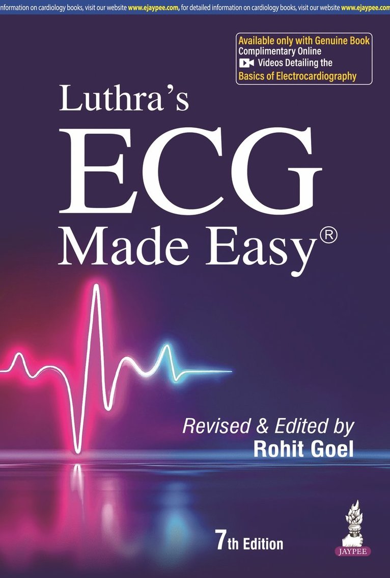 Rohit Goel - Luthra’s ECG Made Easy, Häftad