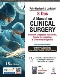 bokomslag Manual on Clinical Surgery with New Diagnostic Algorithms, Special Investigations & Different Diagnosis