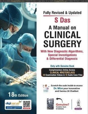 bokomslag Manual on Clinical Surgery with New Diagnostic Algorithms, Special Investigations & Different Diagnosis