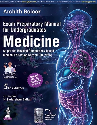 Archith Boloor - Exam Preparatory Manual for Undergraduates: Medicine, Häftad