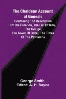 bokomslag The Chaldean Account of Genesis; Containing the description of the creation, the fall of man, the deluge, the tower of Babel, the times of the patriar