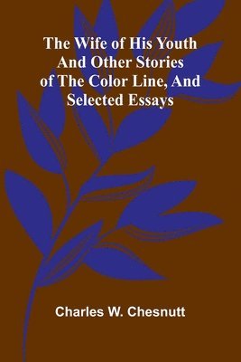 bokomslag The Wife of his Youth and Other Stories of the Color Line, and Selected Essays