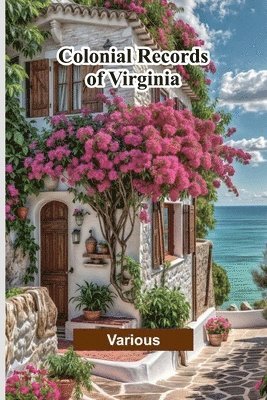 bokomslag Colonial Records Of Virginia