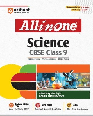 bokomslag Arihant All in One Science Class 9 for Cbse Exams 2025-26