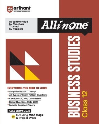 bokomslag All in One Business Studies Cbse Class 12 (Editionxii)