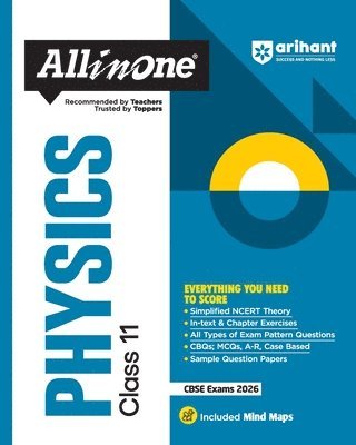 bokomslag All in One Physics Cbse Class 11