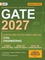 G K Publications(p)Ltd - GATE 2027 : Civil Engineering - 27 Years' Chapter-wise Solved Papers (2000-2026), Häftad. Tillgänglighet: Lägg i varukorg